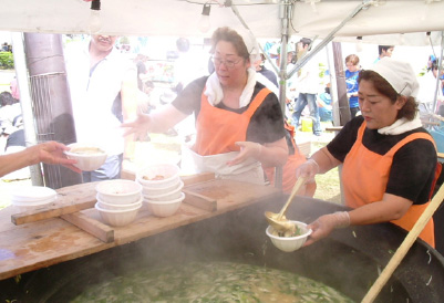 ソーラン味覚祭りの様子